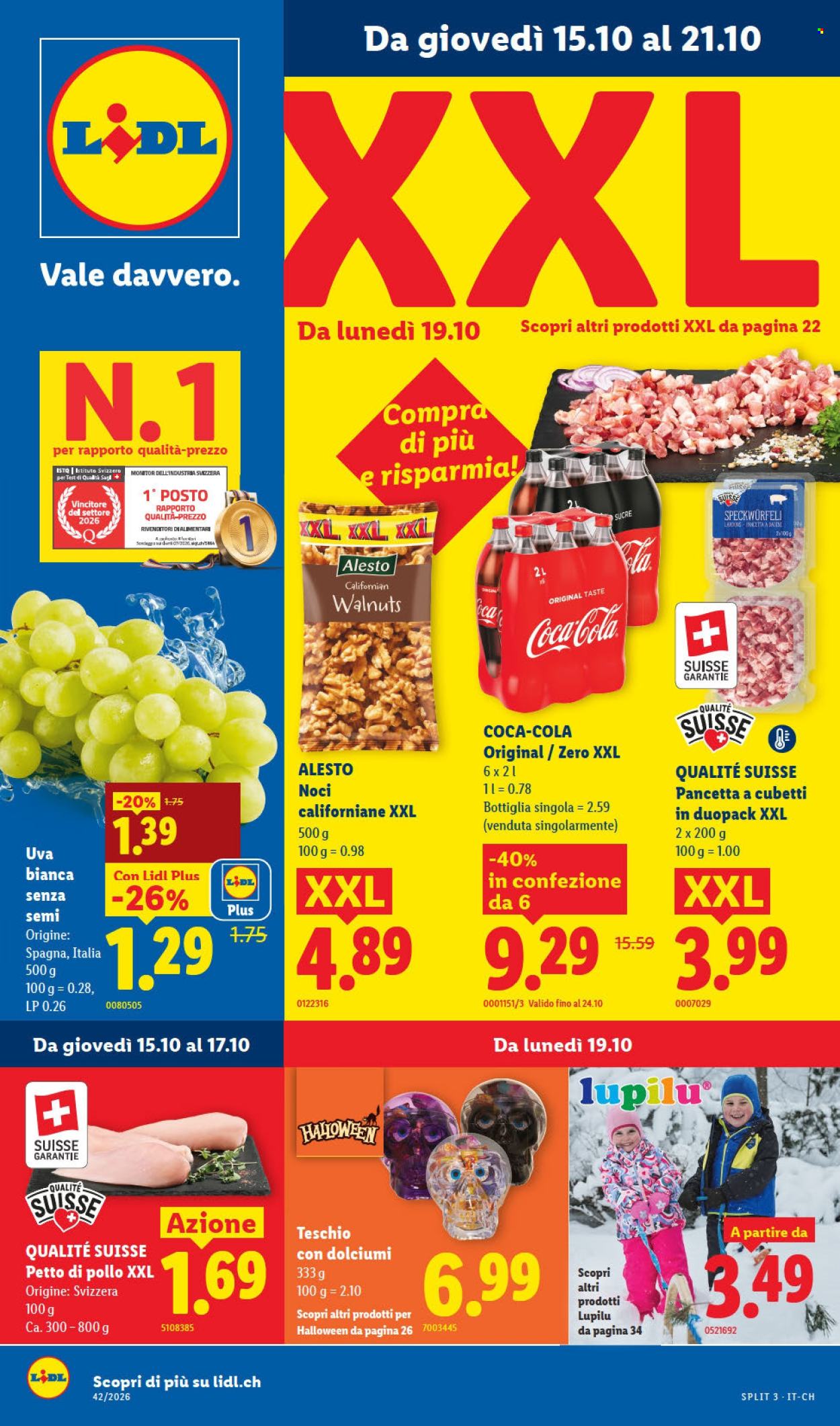 Volantino Lidl - 15.10.2026 - 21.10.2026. Pagina 1. Pagina 1