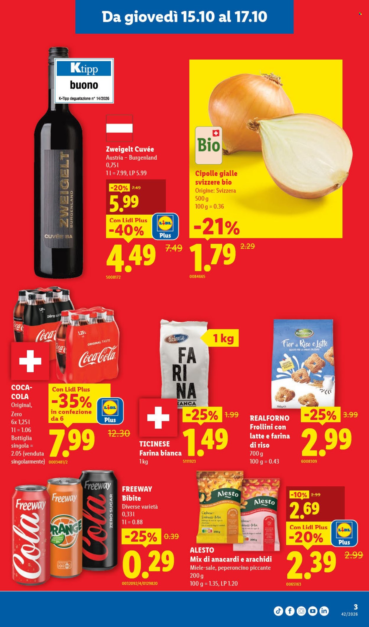 Volantino Lidl - 15.10.2026 - 21.10.2026. Pagina 3. Pagina 3