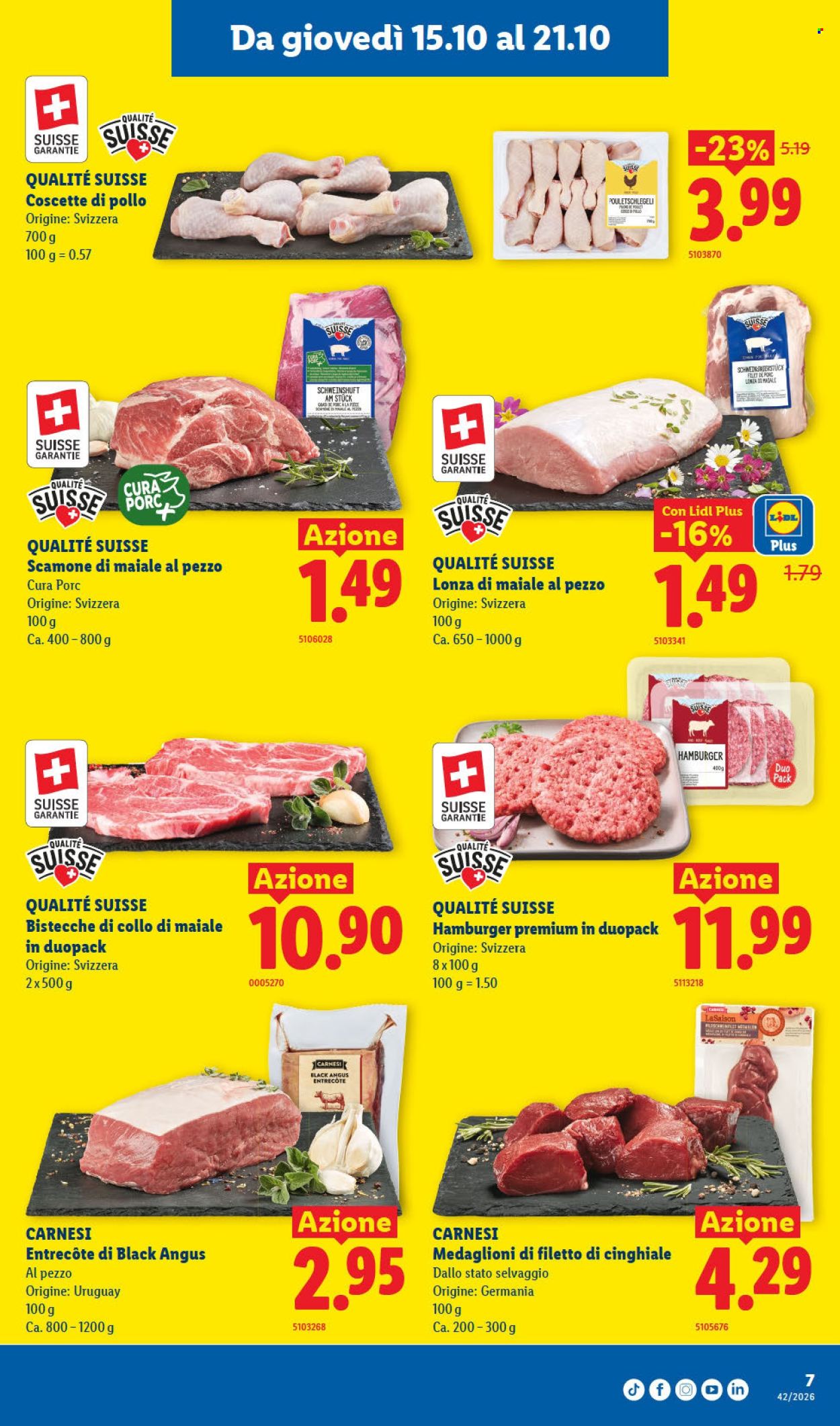 Volantino Lidl - 15.10.2026 - 21.10.2026. Pagina 7. Pagina 7
