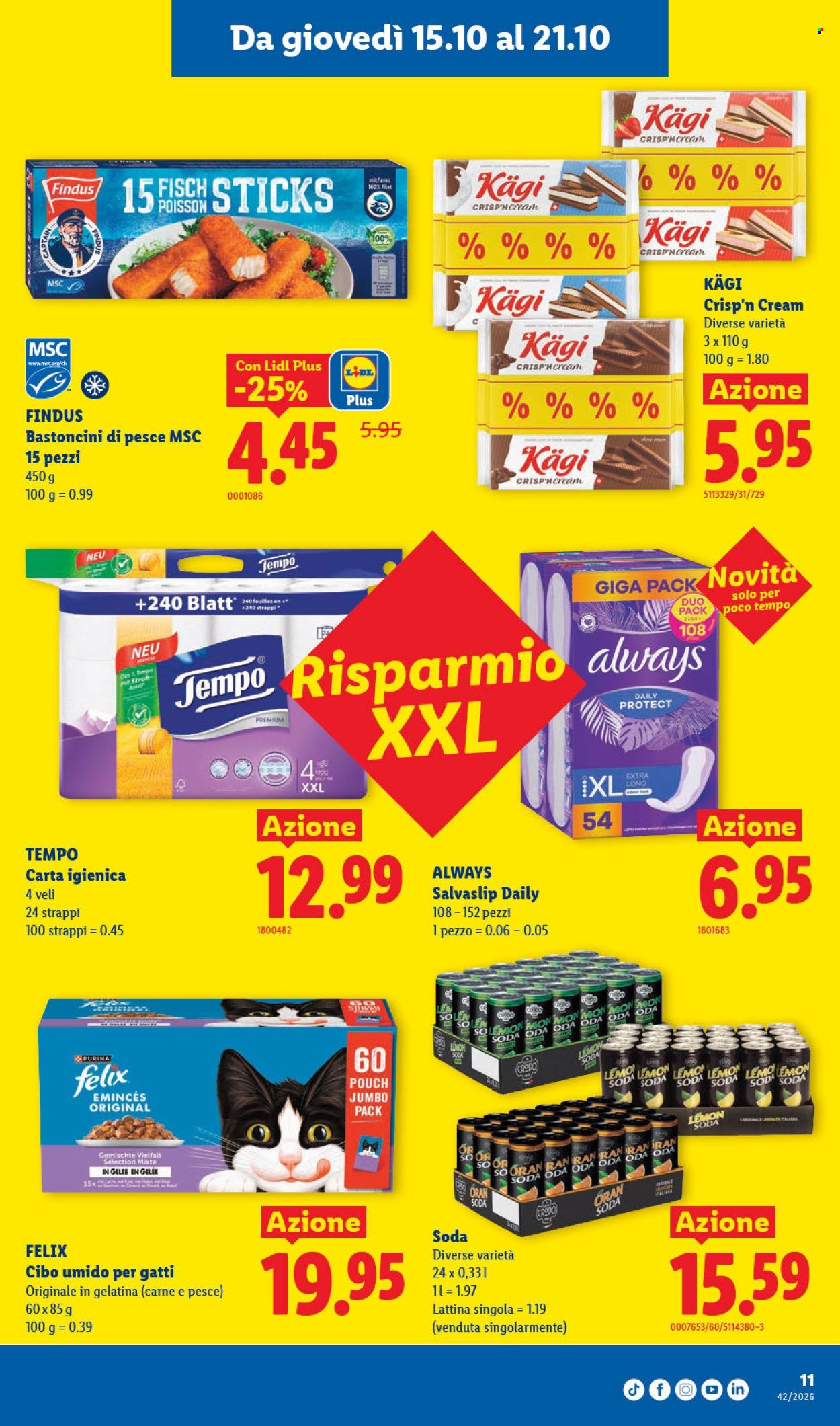 Volantino Lidl - 15.10.2026 - 21.10.2026. Pagina 11. Pagina 11