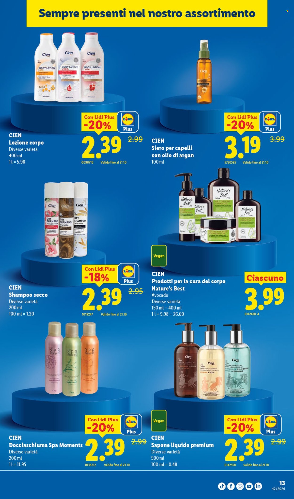 Volantino Lidl - 15.10.2026 - 21.10.2026. Pagina 13. Pagina 13