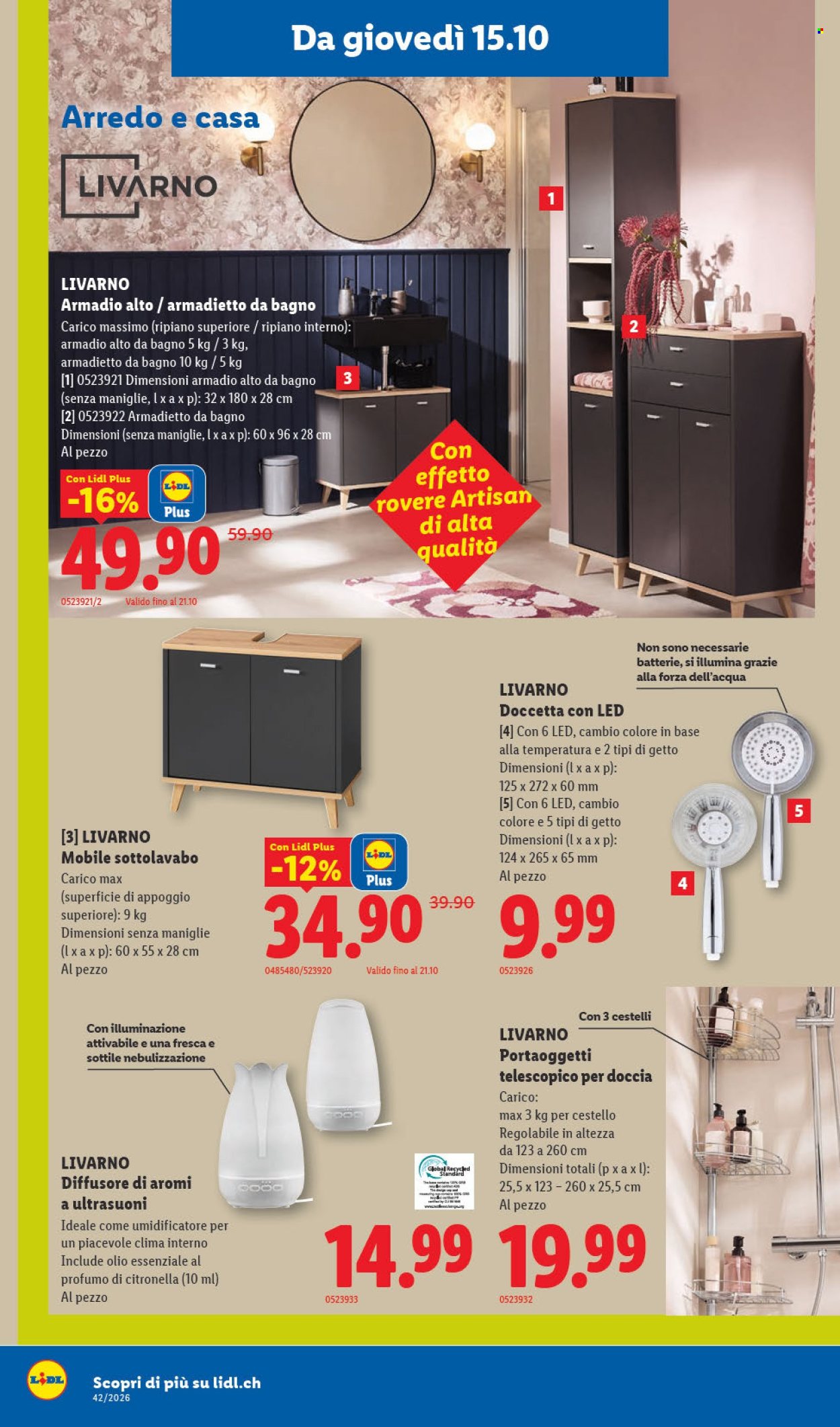 Volantino Lidl - 15.10.2026 - 21.10.2026. Pagina 14. Pagina 14