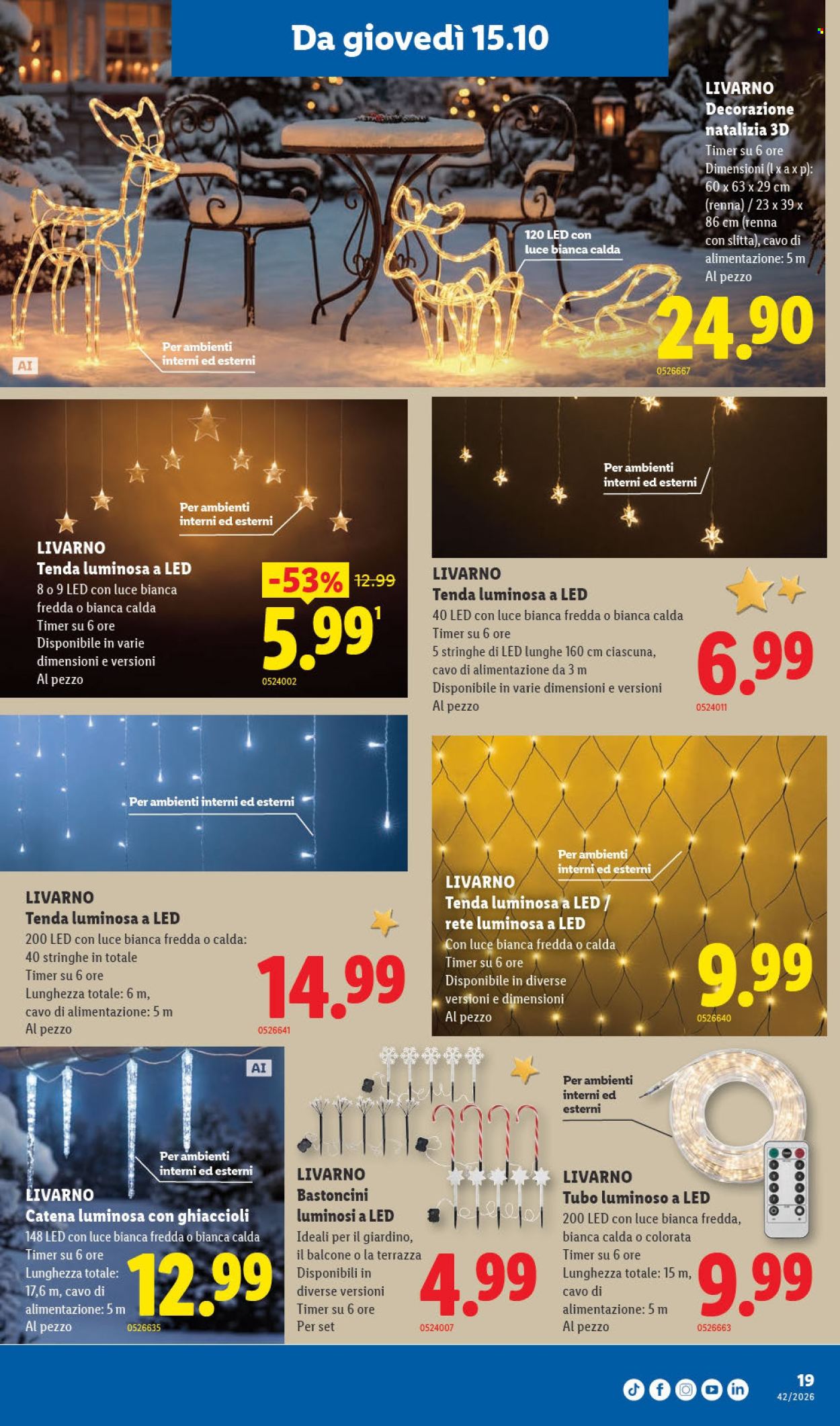 Volantino Lidl - 15.10.2026 - 21.10.2026. Pagina 19. Pagina 19