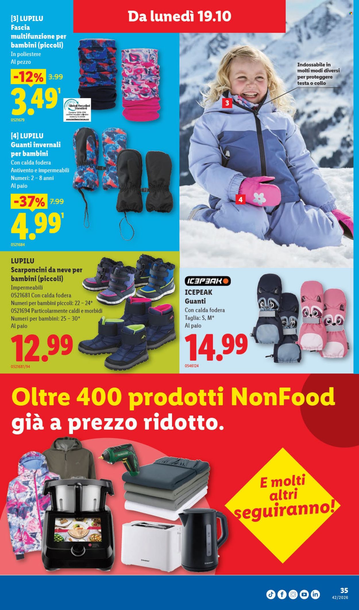 Volantino Lidl - 15.10.2026 - 21.10.2026. Pagina 35. Pagina 35