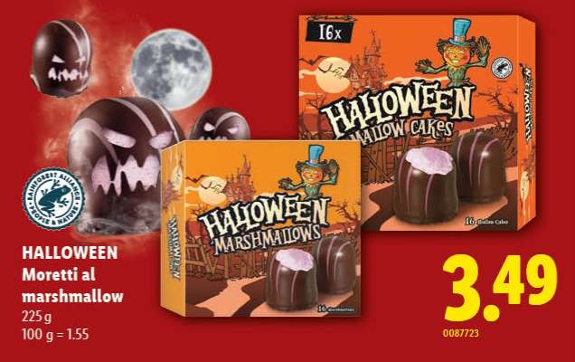 HALLOWEEN Moretti al marshmallow
