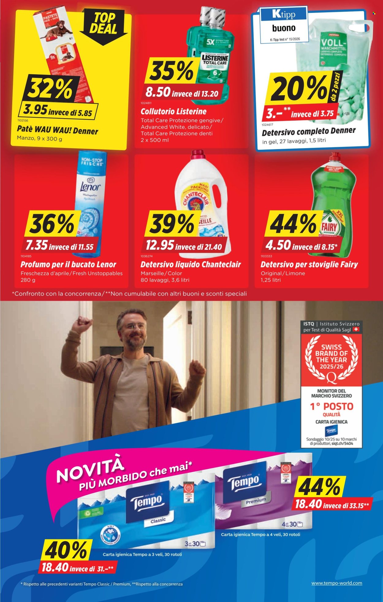 Volantino Denner - 15.10.2026 - 21.10.2026. Pagina 19. Pagina 19