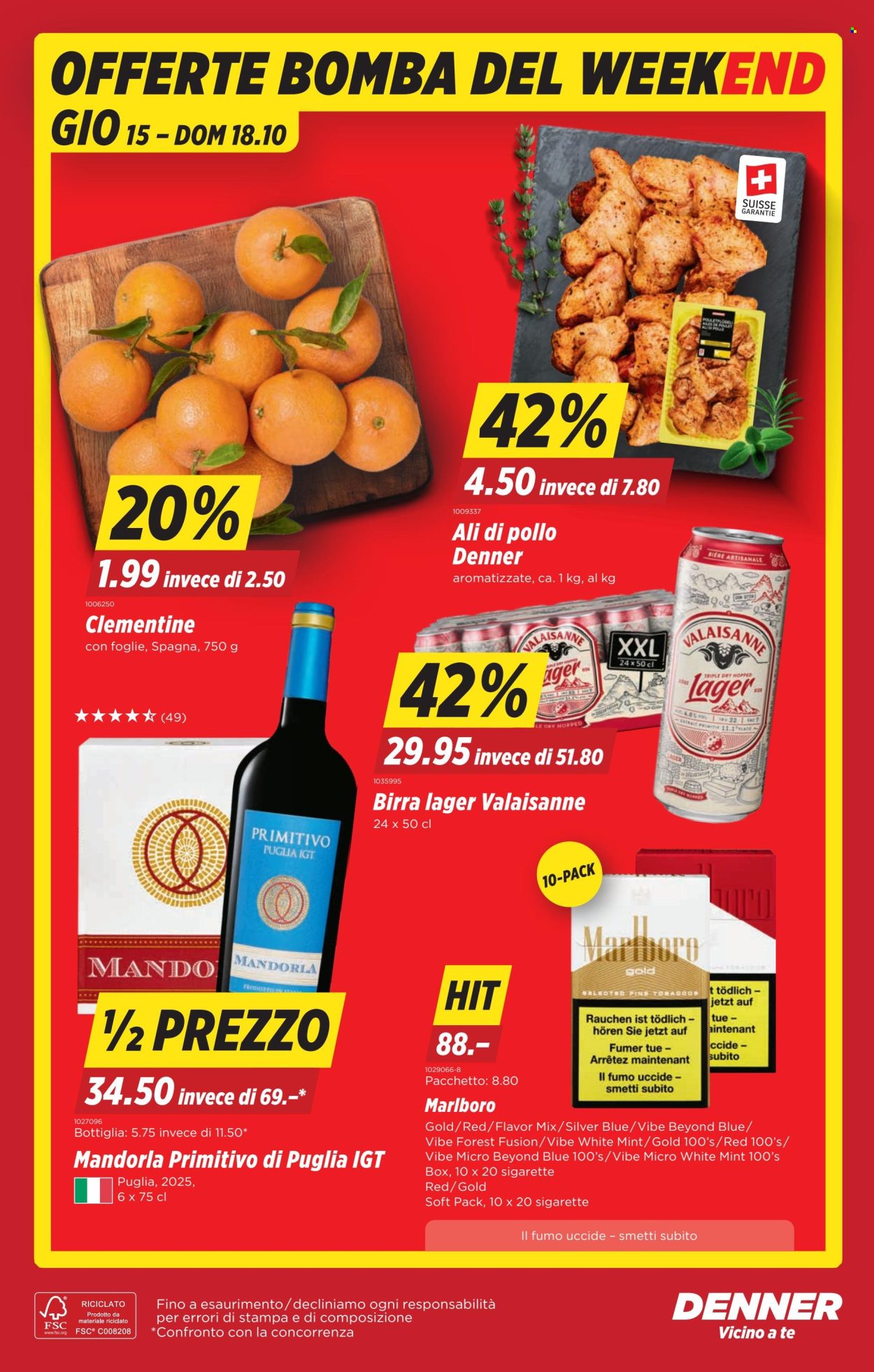 Volantino Denner - 15.10.2026 - 21.10.2026. Pagina 22. Pagina 22