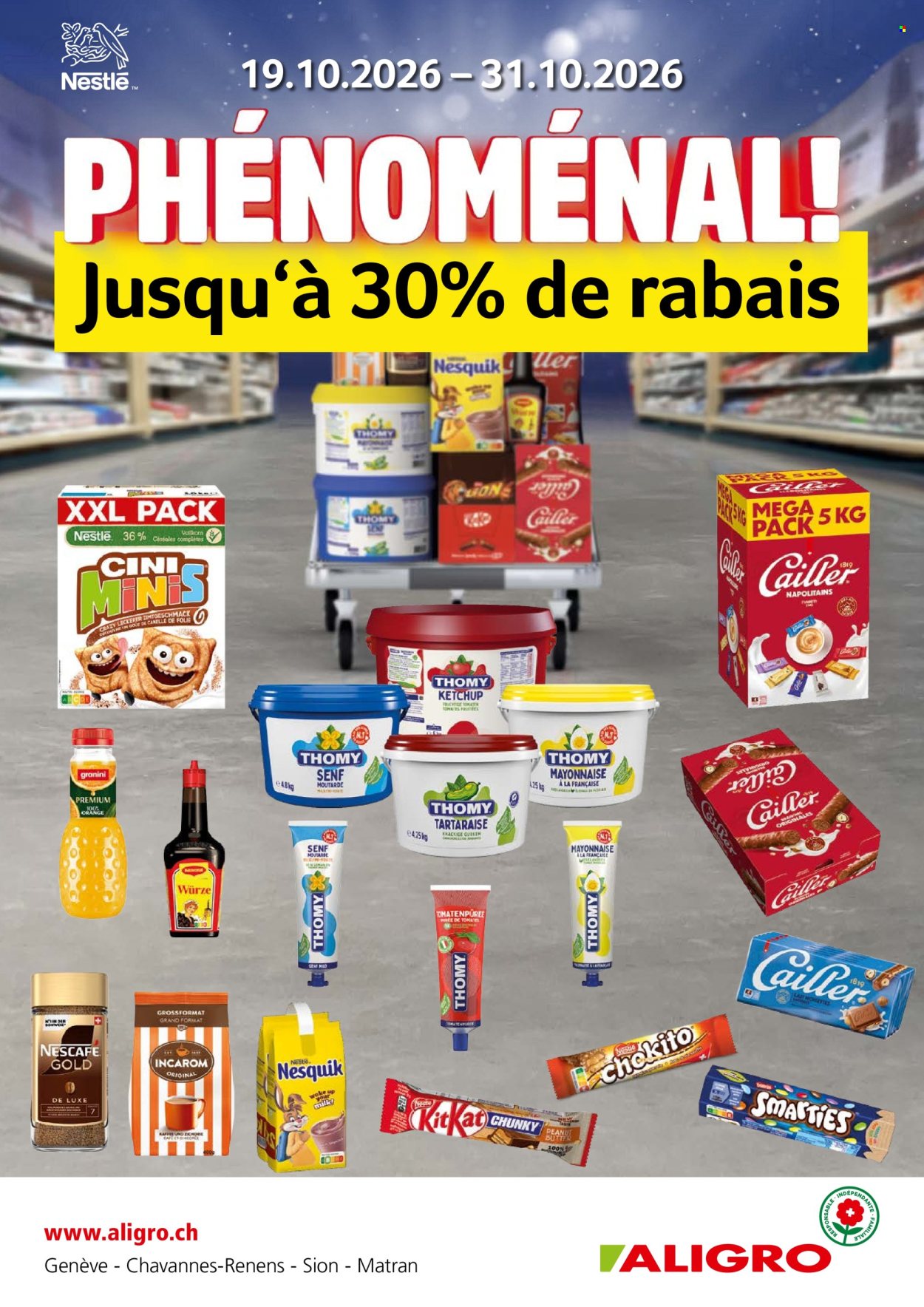 Volantino ALIGRO - 19.10.2026 - 31.10.2026. Pagina 1. Pagina 1