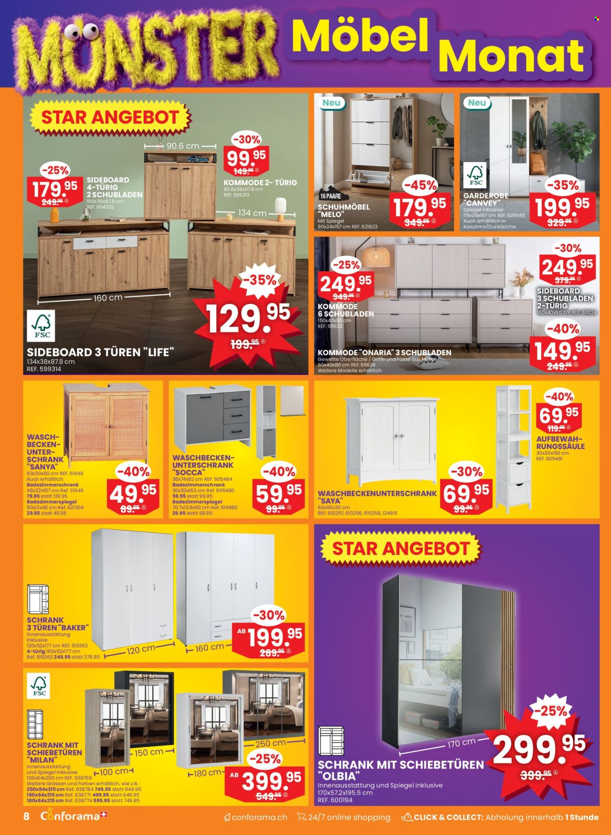 Volantino Conforama - 14.10.2026 - 27.10.2026. Pagina 8. Pagina 8