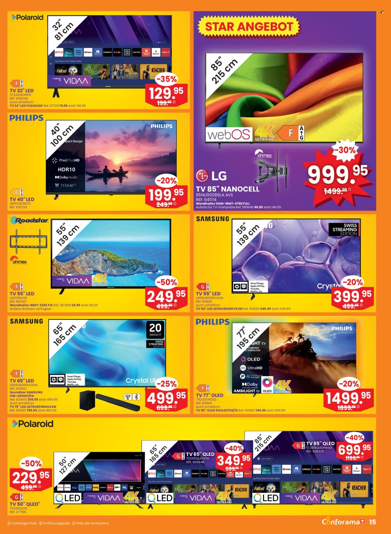 Volantino Conforama - 14.10.2026 - 27.10.2026. Pagina 15. Pagina 15