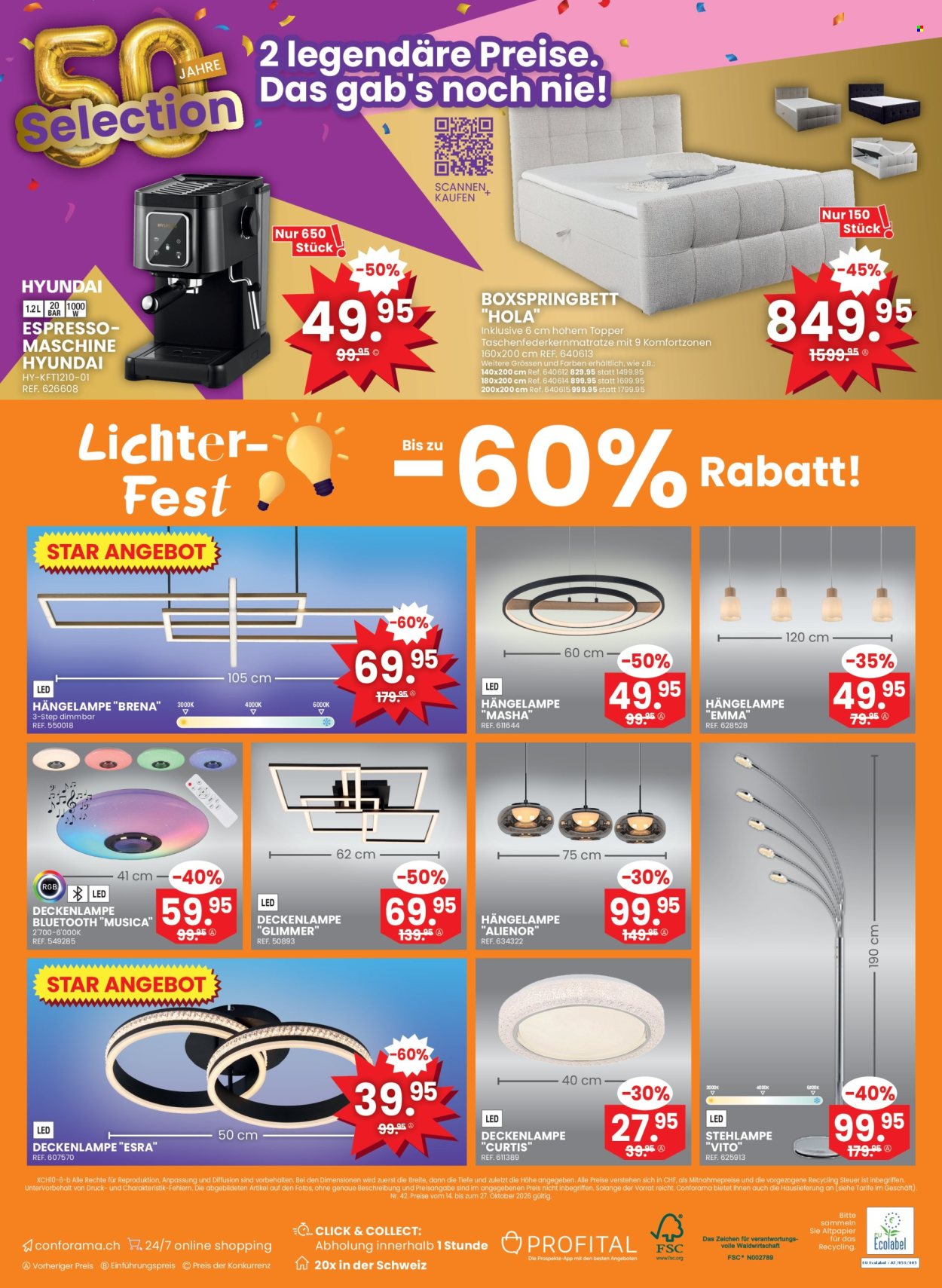 Volantino Conforama - 14.10.2026 - 27.10.2026. Pagina 16. Pagina 16