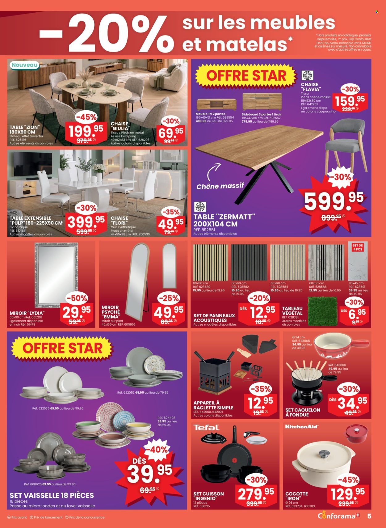 Volantino Conforama - 14.10.2026 - 27.10.2026. Pagina 5. Pagina 5