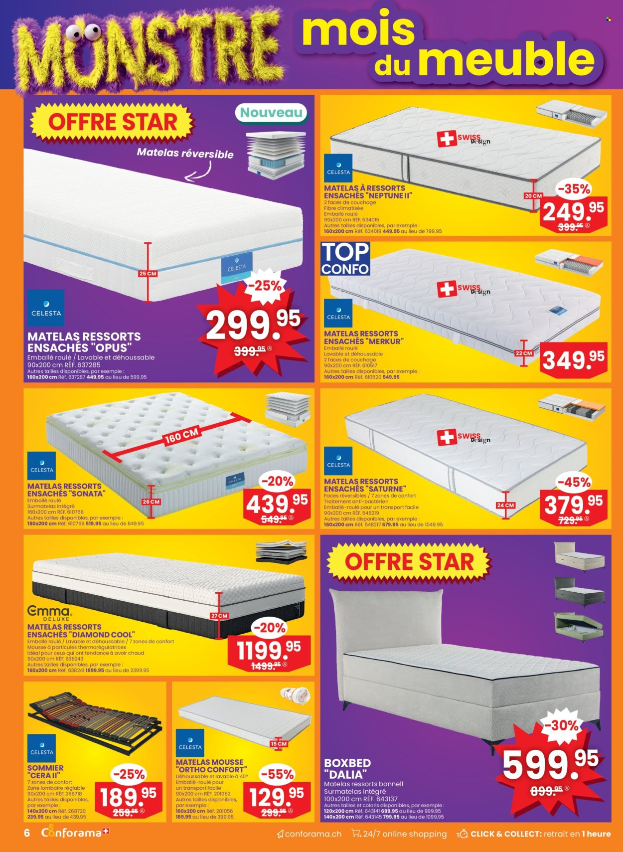 Volantino Conforama - 14.10.2026 - 27.10.2026. Pagina 6. Pagina 6