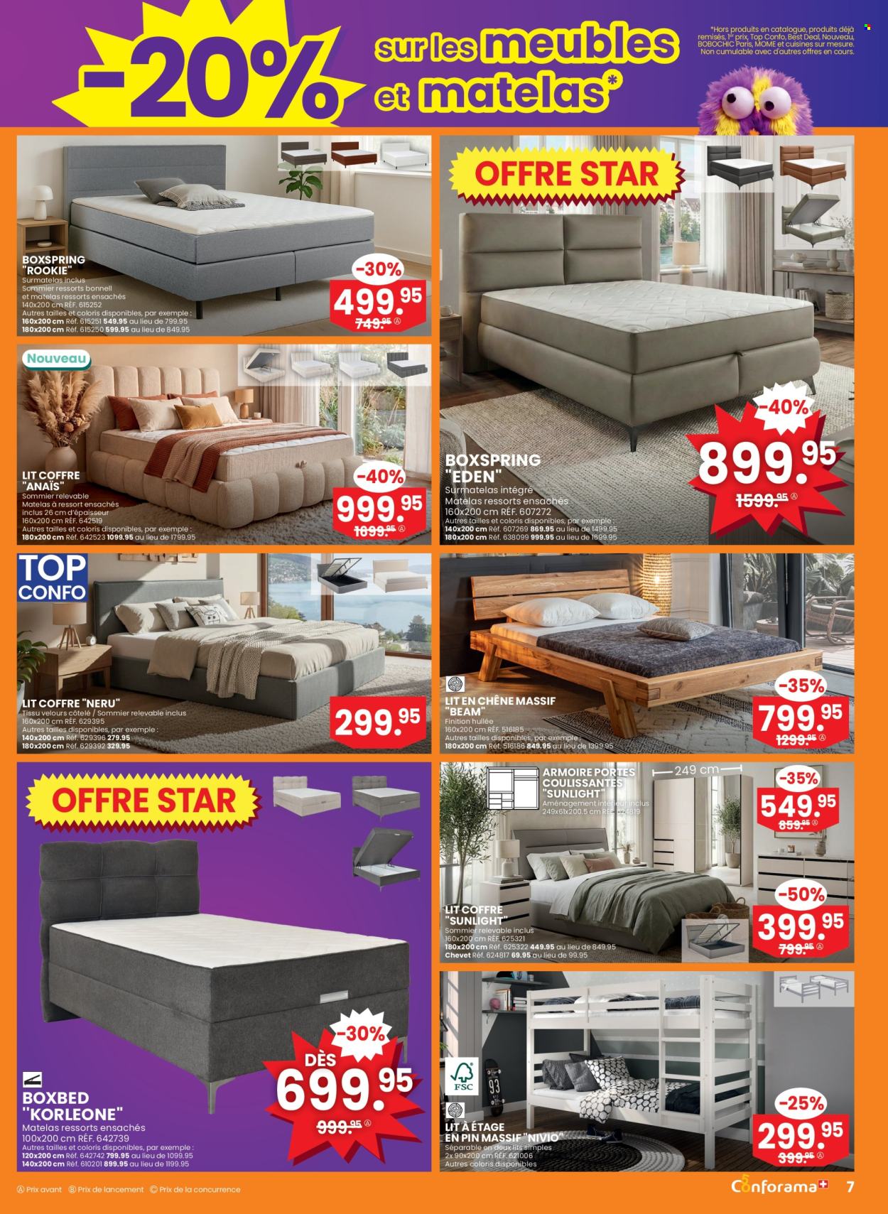 Volantino Conforama - 14.10.2026 - 27.10.2026. Pagina 7. Pagina 7