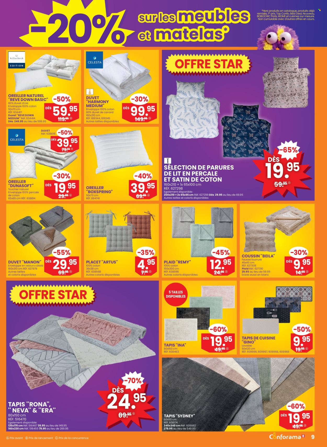 Volantino Conforama - 14.10.2026 - 27.10.2026. Pagina 9. Pagina 9