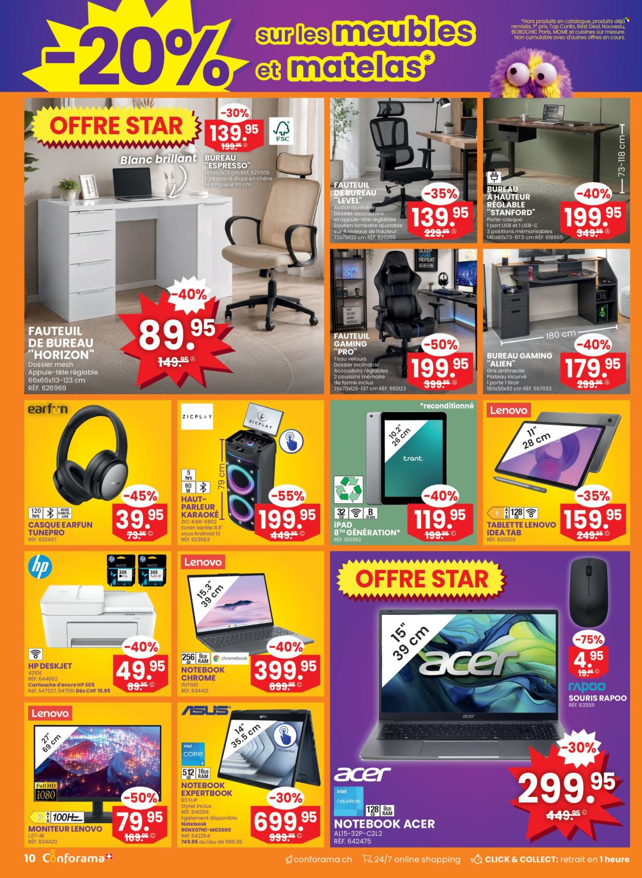 Volantino Conforama - 14.10.2026 - 27.10.2026. Pagina 10. Pagina 10