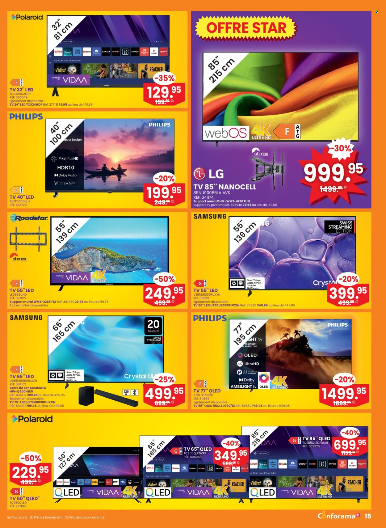Volantino Conforama - 14.10.2026 - 27.10.2026. Pagina 15. Pagina 15