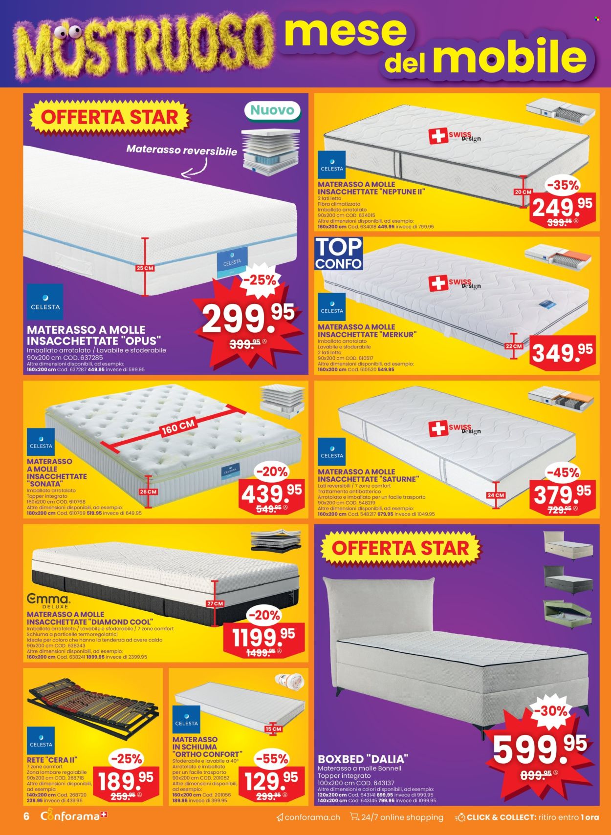 Volantino Conforama - 14.10.2026 - 27.10.2026. Pagina 6. Pagina 6