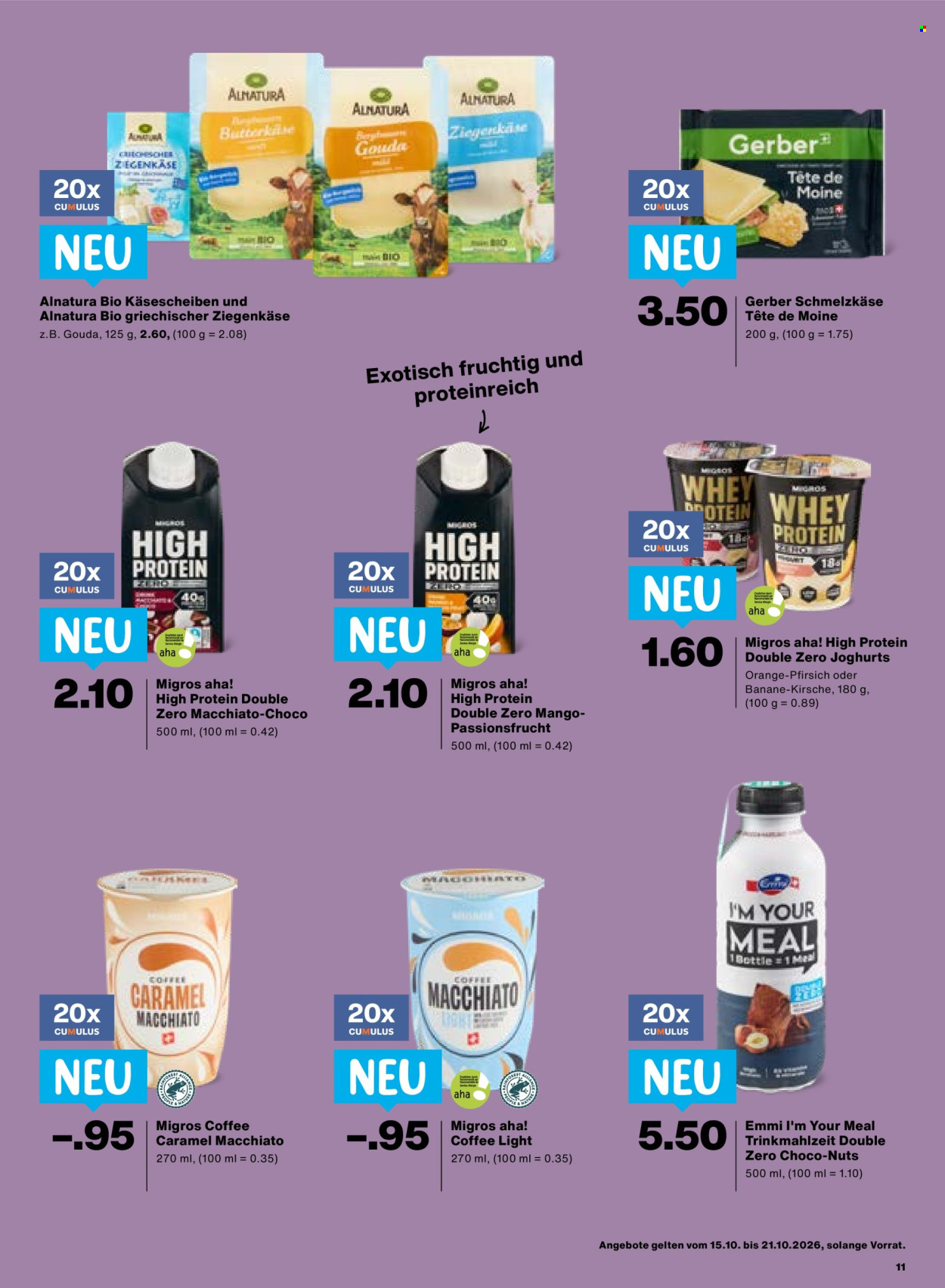 Volantino Migros - 15.10.2026 - 21.10.2026. Pagina 11. Pagina 11