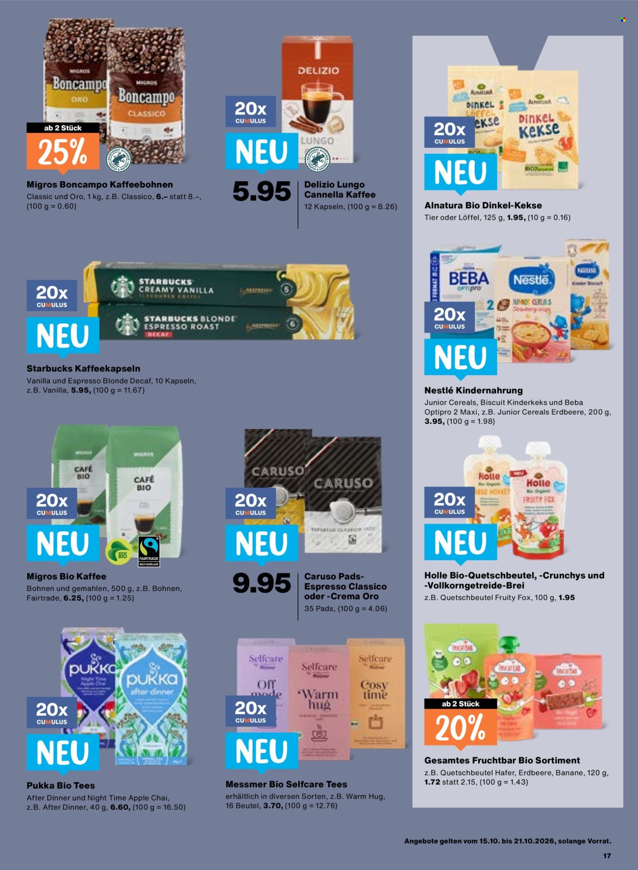 Volantino Migros - 15.10.2026 - 21.10.2026. Pagina 17. Pagina 17