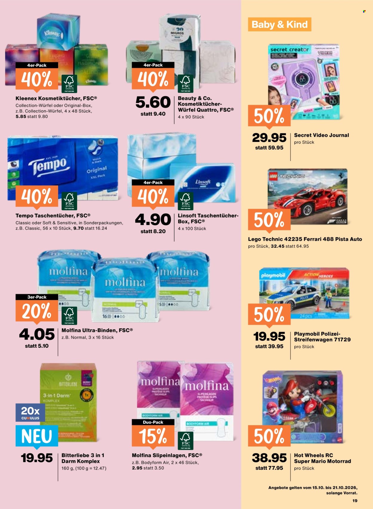 Volantino Migros - 15.10.2026 - 21.10.2026. Pagina 19. Pagina 19
