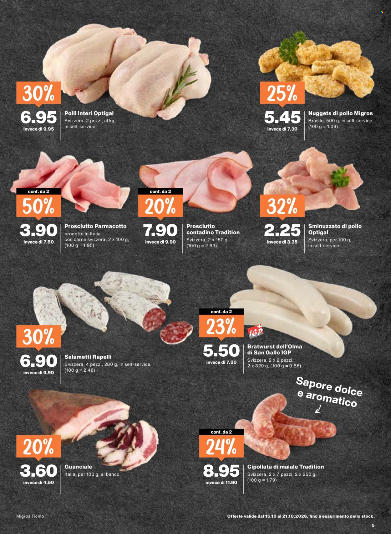 Volantino Migros - 15.10.2026 - 21.10.2026. Pagina 5. Pagina 5
