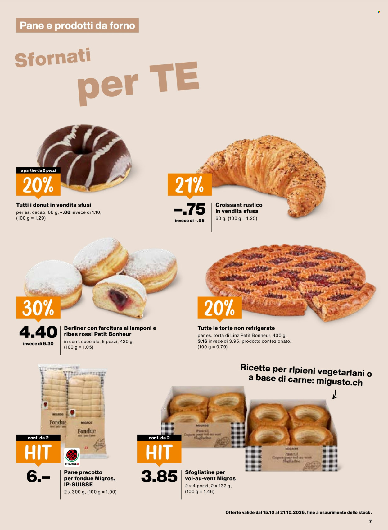 Volantino Migros - 15.10.2026 - 21.10.2026. Pagina 7. Pagina 7