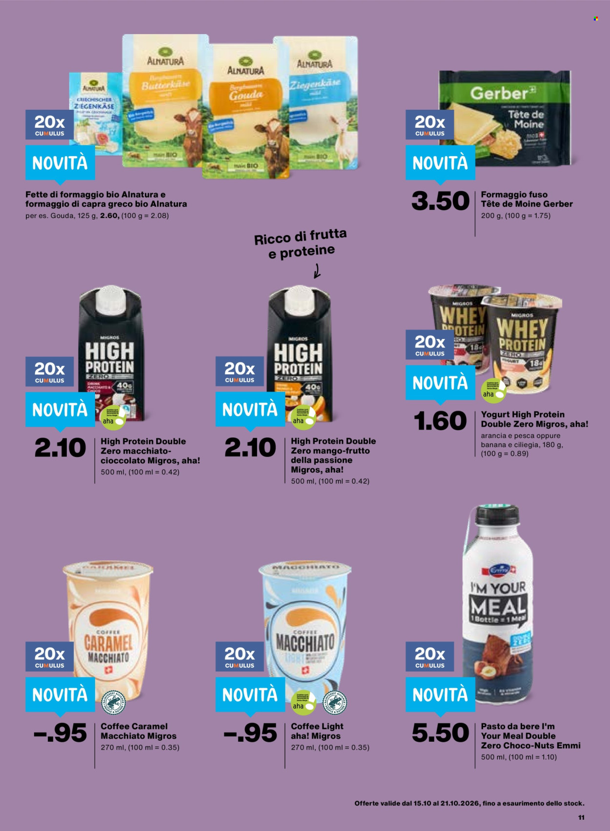 Volantino Migros - 15.10.2026 - 21.10.2026. Pagina 11. Pagina 11