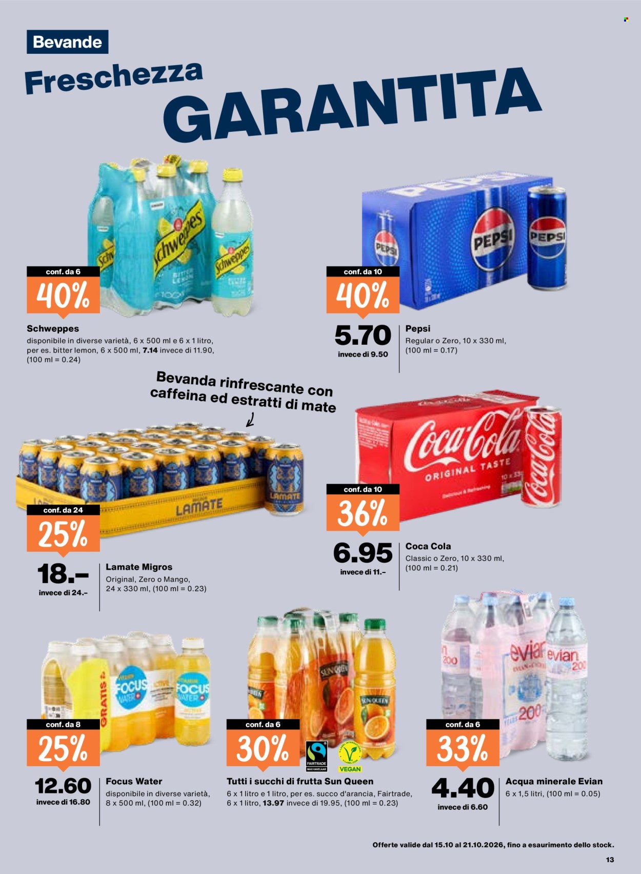 Volantino Migros - 15.10.2026 - 21.10.2026. Pagina 13. Pagina 13