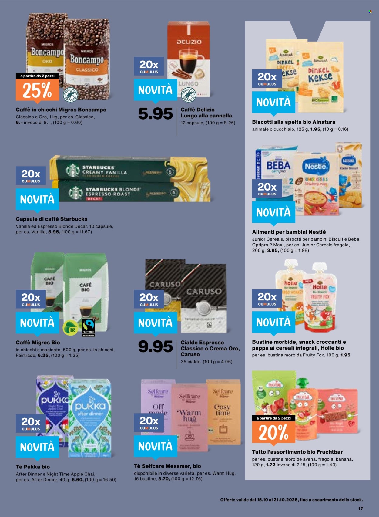 Volantino Migros - 15.10.2026 - 21.10.2026. Pagina 17. Pagina 17