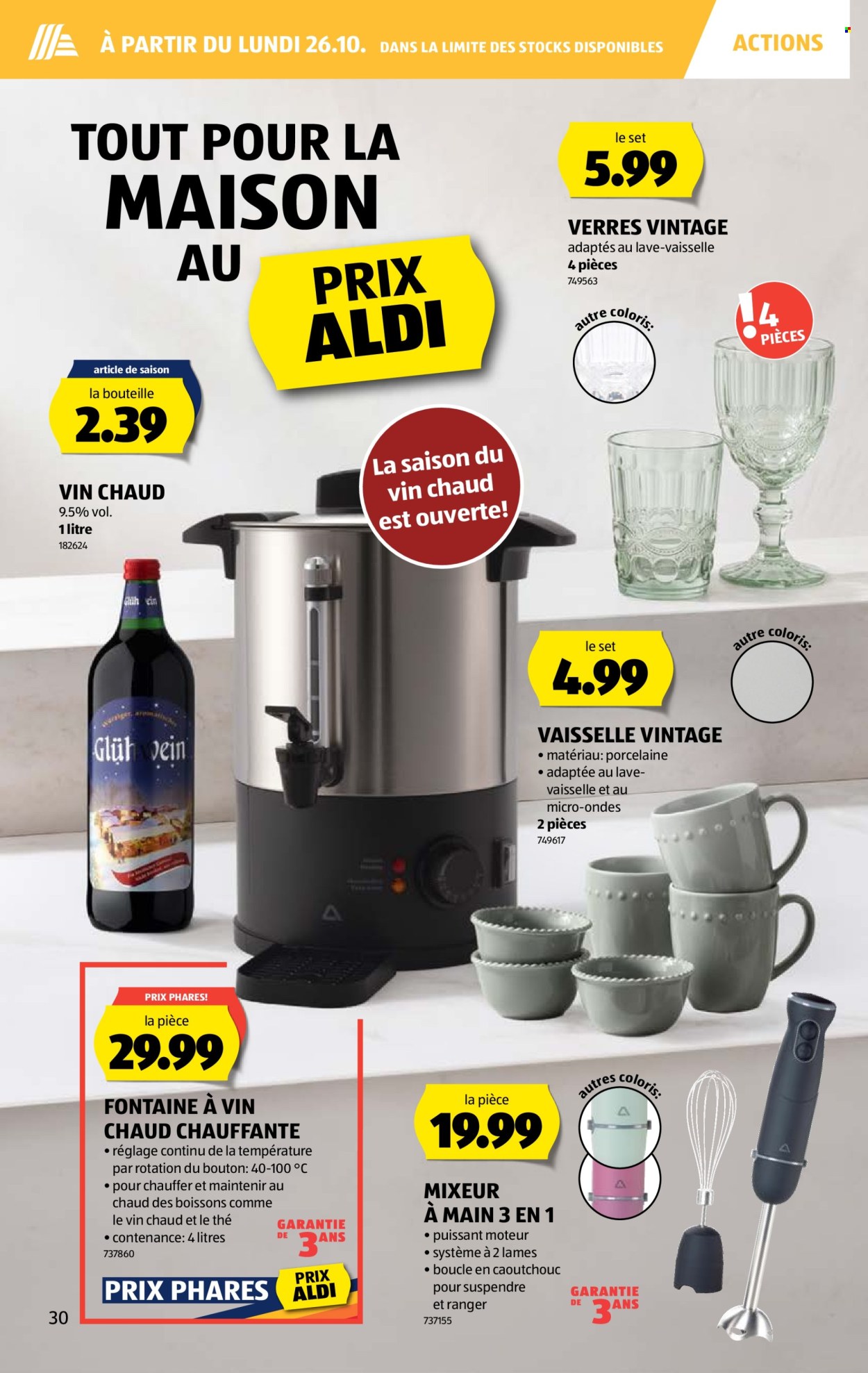 Volantino Aldi - 22.10.2026 - 28.10.2026. Pagina 30. Pagina 30