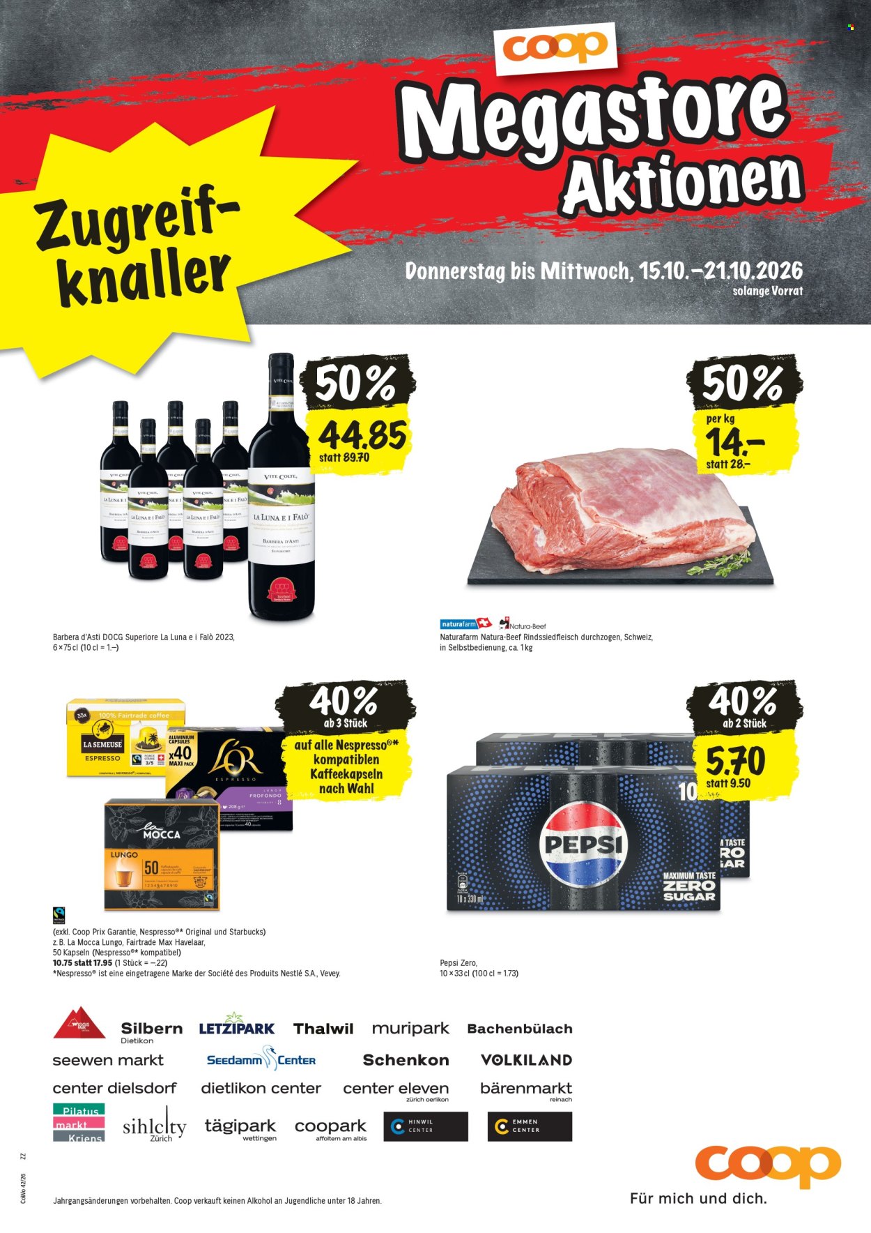 Volantino Coop - 15.10.2026 - 21.10.2026. Pagina 21. Pagina 21