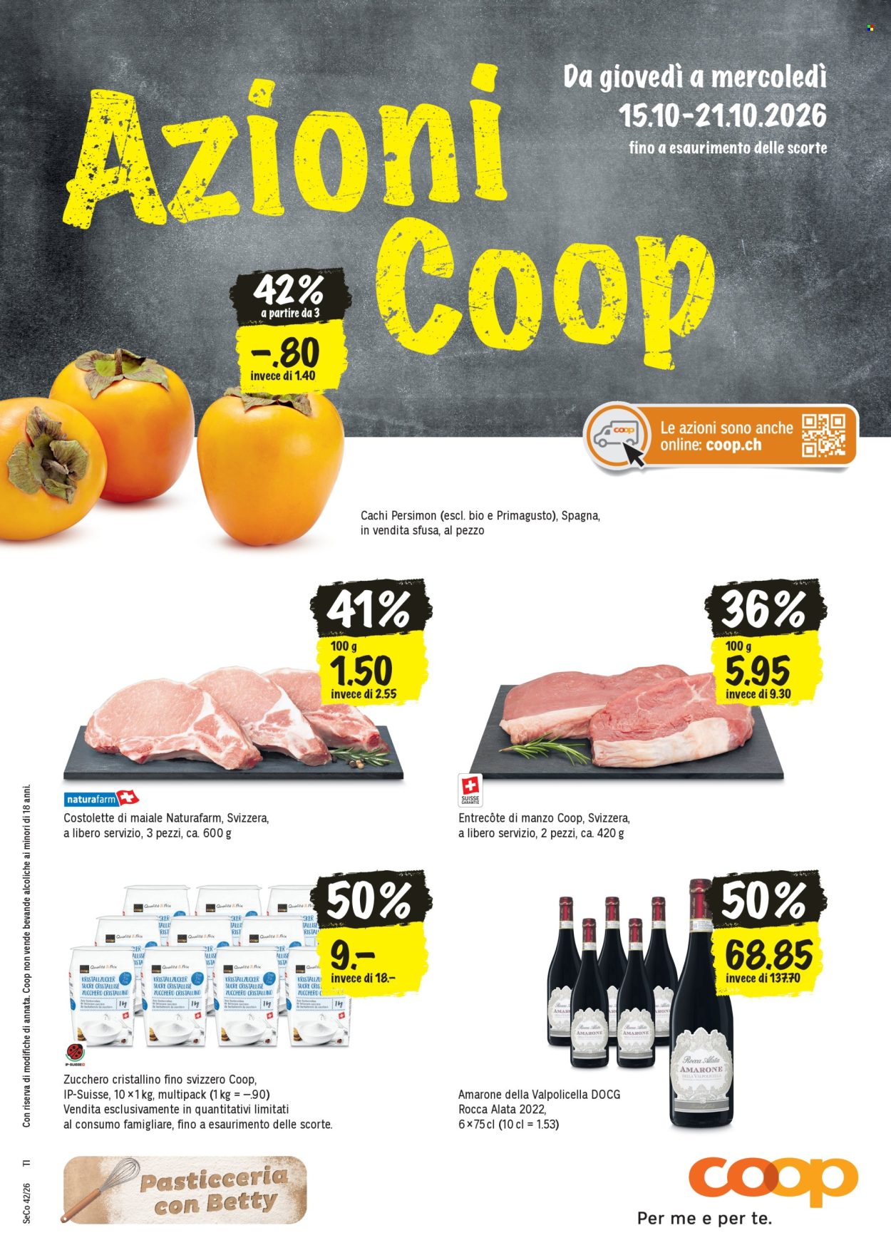 Volantino Coop - 15.10.2026 - 21.10.2026. Pagina 1. Pagina 1
