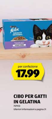 CIBO PER GATTI IN GELATINA