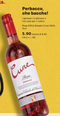 Rioja DOCa Rosado Cune 2025, 75 cl