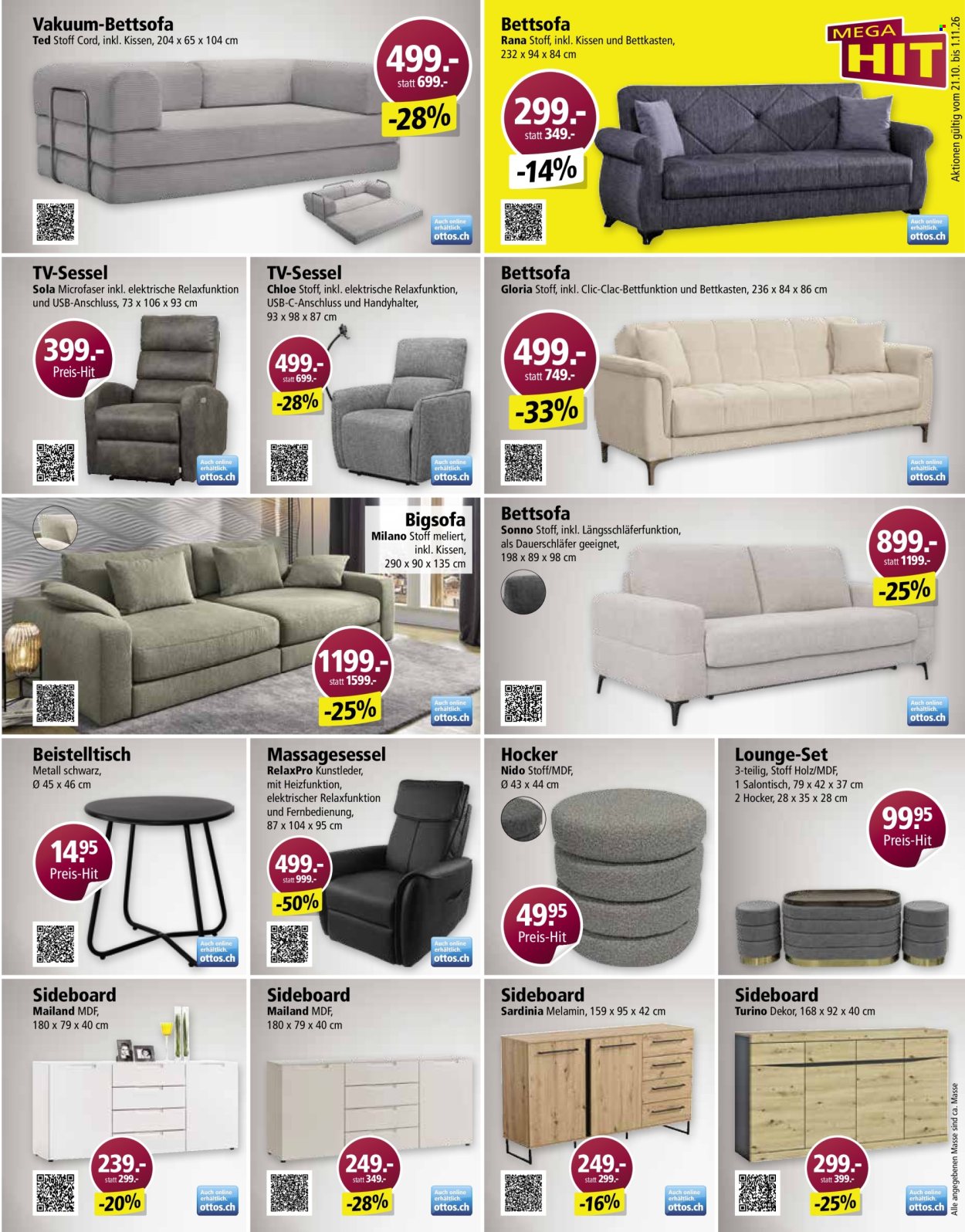 Volantino Otto's - 21.10.2026 - 27.10.2026. Pagina 15. Pagina 15