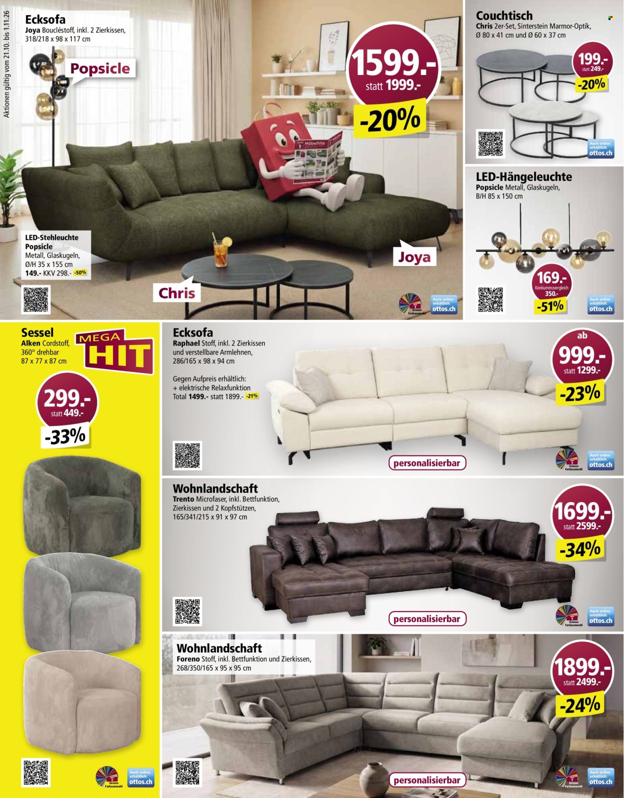 Volantino Otto's - 21.10.2026 - 27.10.2026. Pagina 18. Pagina 18