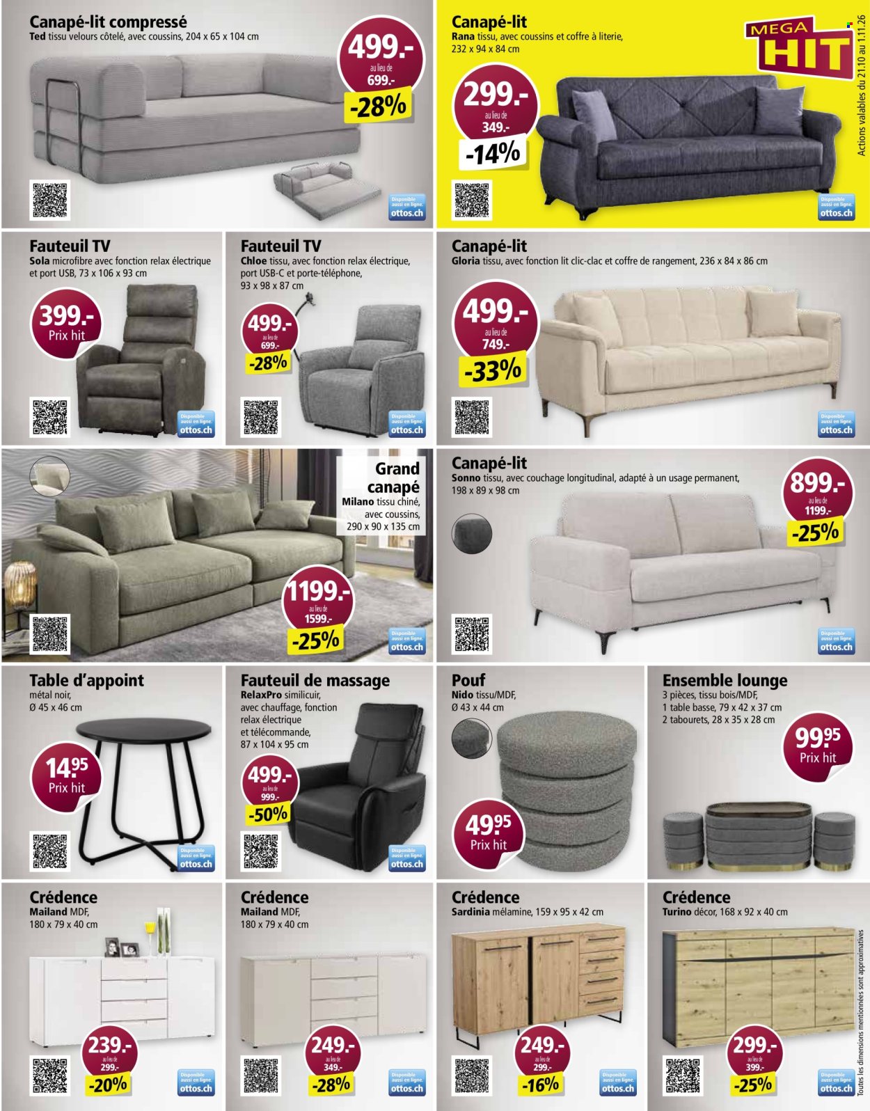 Volantino Otto's - 21.10.2026 - 27.10.2026. Pagina 15. Pagina 15