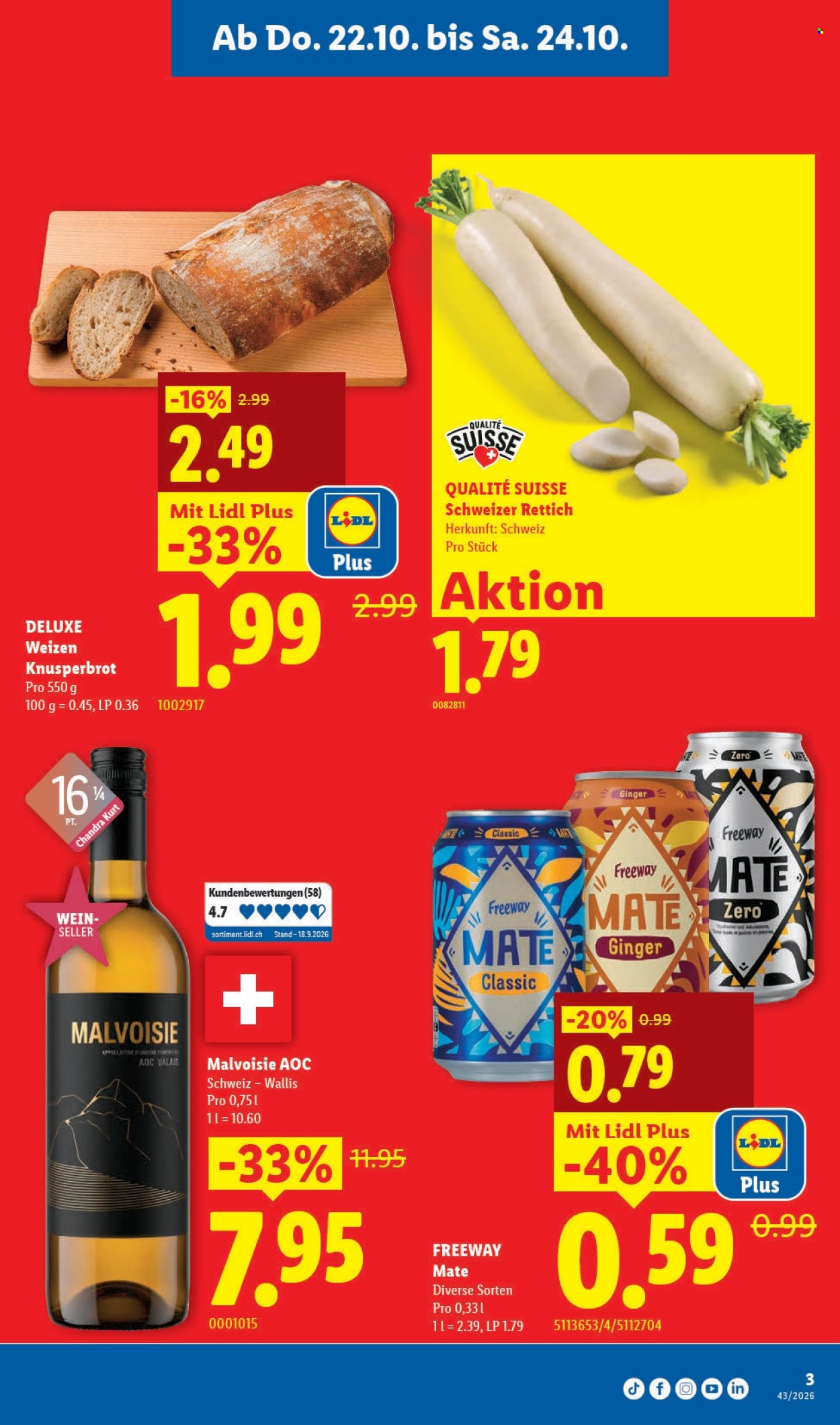 Volantino Lidl - 22.10.2026 - 28.10.2026. Pagina 3. Pagina 3