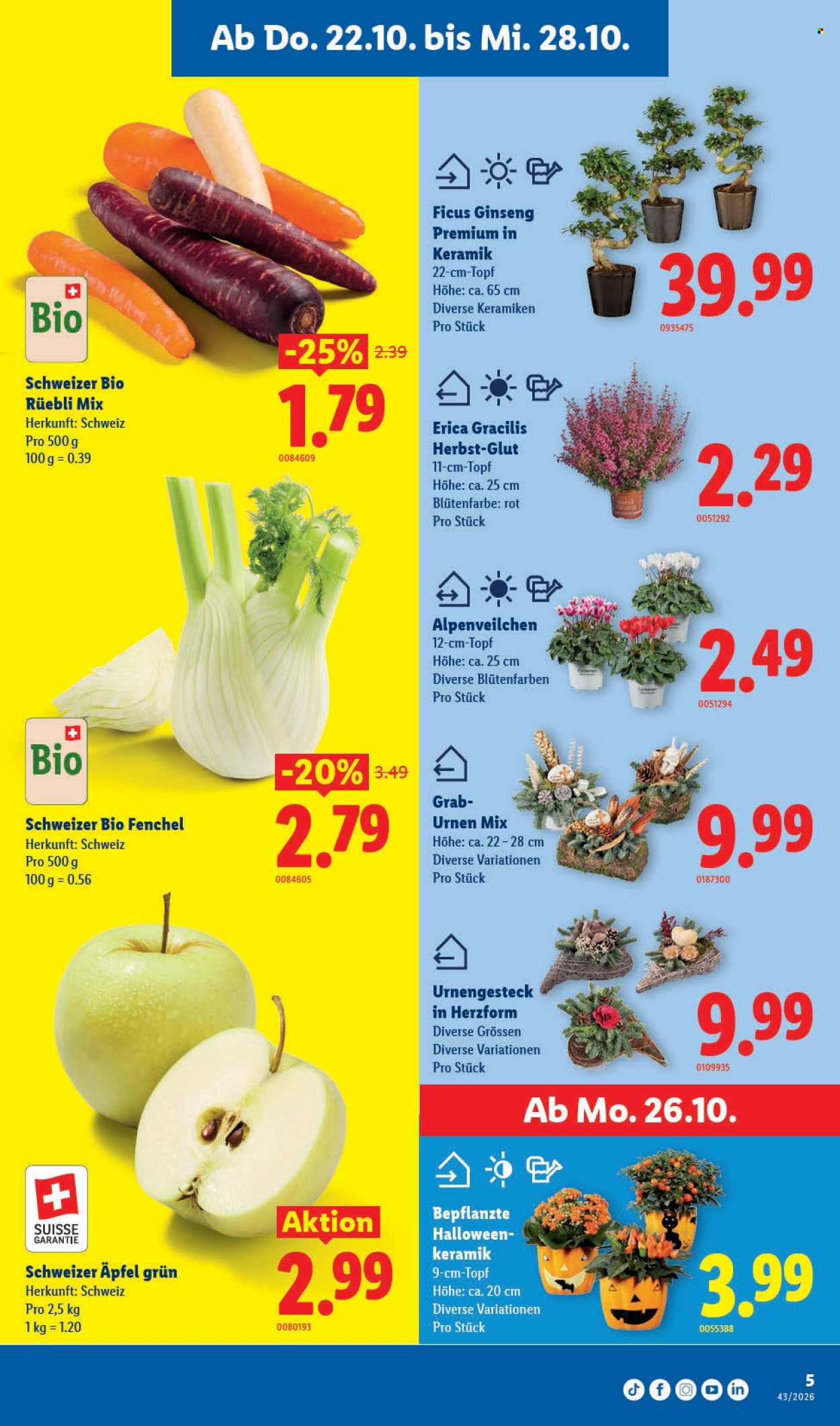 Volantino Lidl - 22.10.2026 - 28.10.2026. Pagina 5. Pagina 5