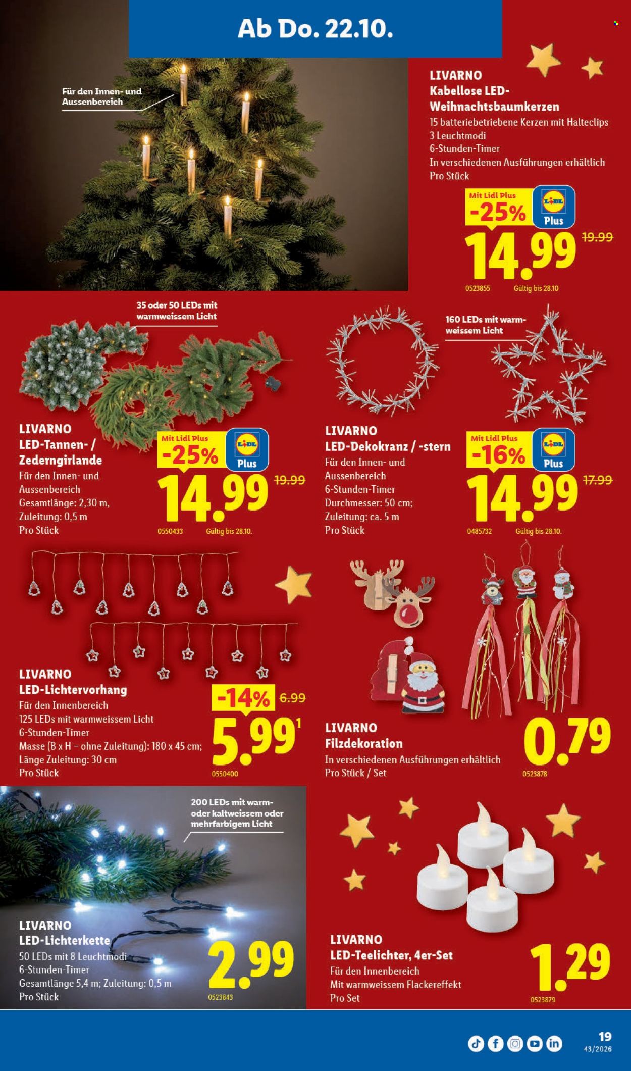 Volantino Lidl - 22.10.2026 - 28.10.2026. Pagina 21. Pagina 21