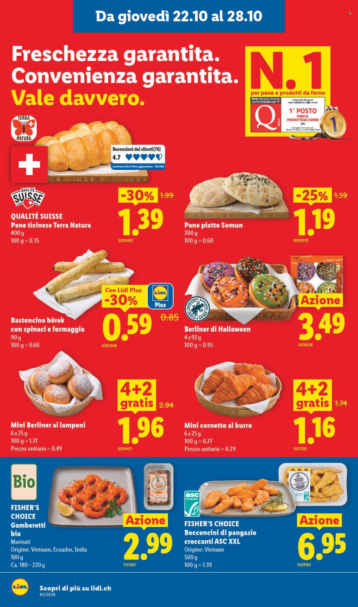 Volantino Lidl - 22.10.2026 - 28.10.2026. Pagina 8. Pagina 8