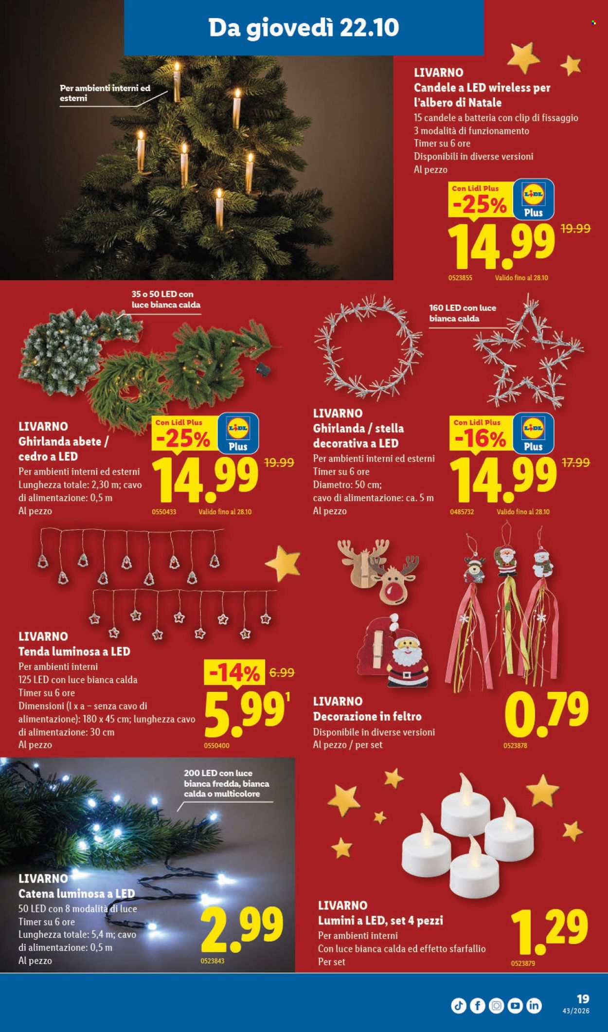 Volantino Lidl - 22.10.2026 - 28.10.2026. Pagina 21. Pagina 21