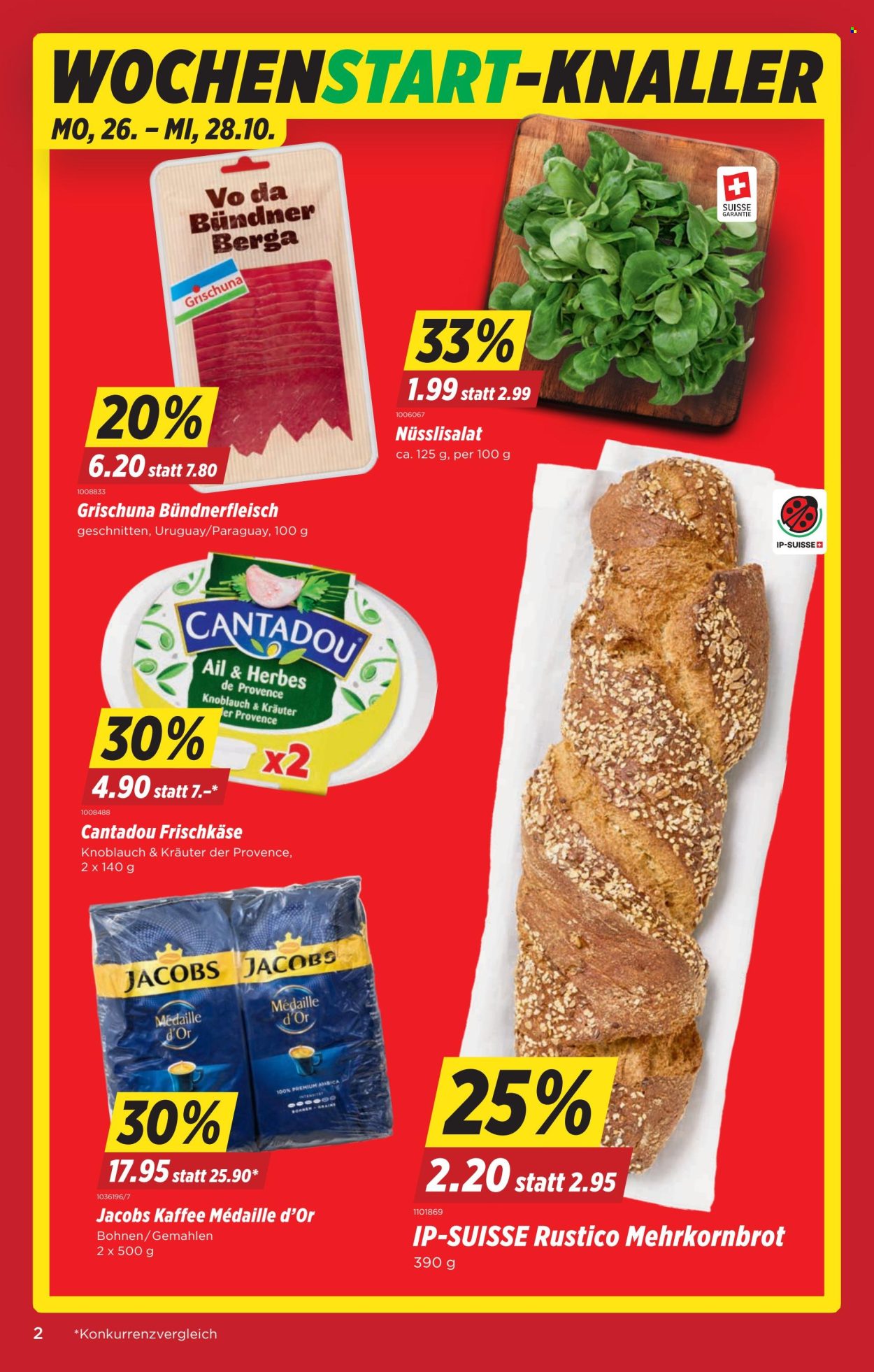 Volantino Denner - 22.10.2026 - 28.10.2026. Pagina 2. Pagina 2