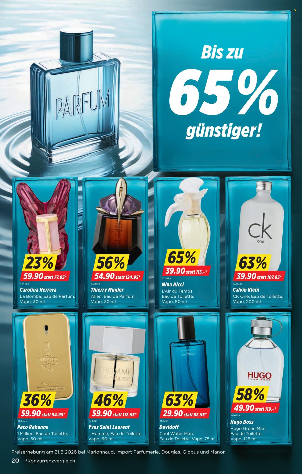 Volantino Denner - 22.10.2026 - 28.10.2026. Pagina 20. Pagina 20