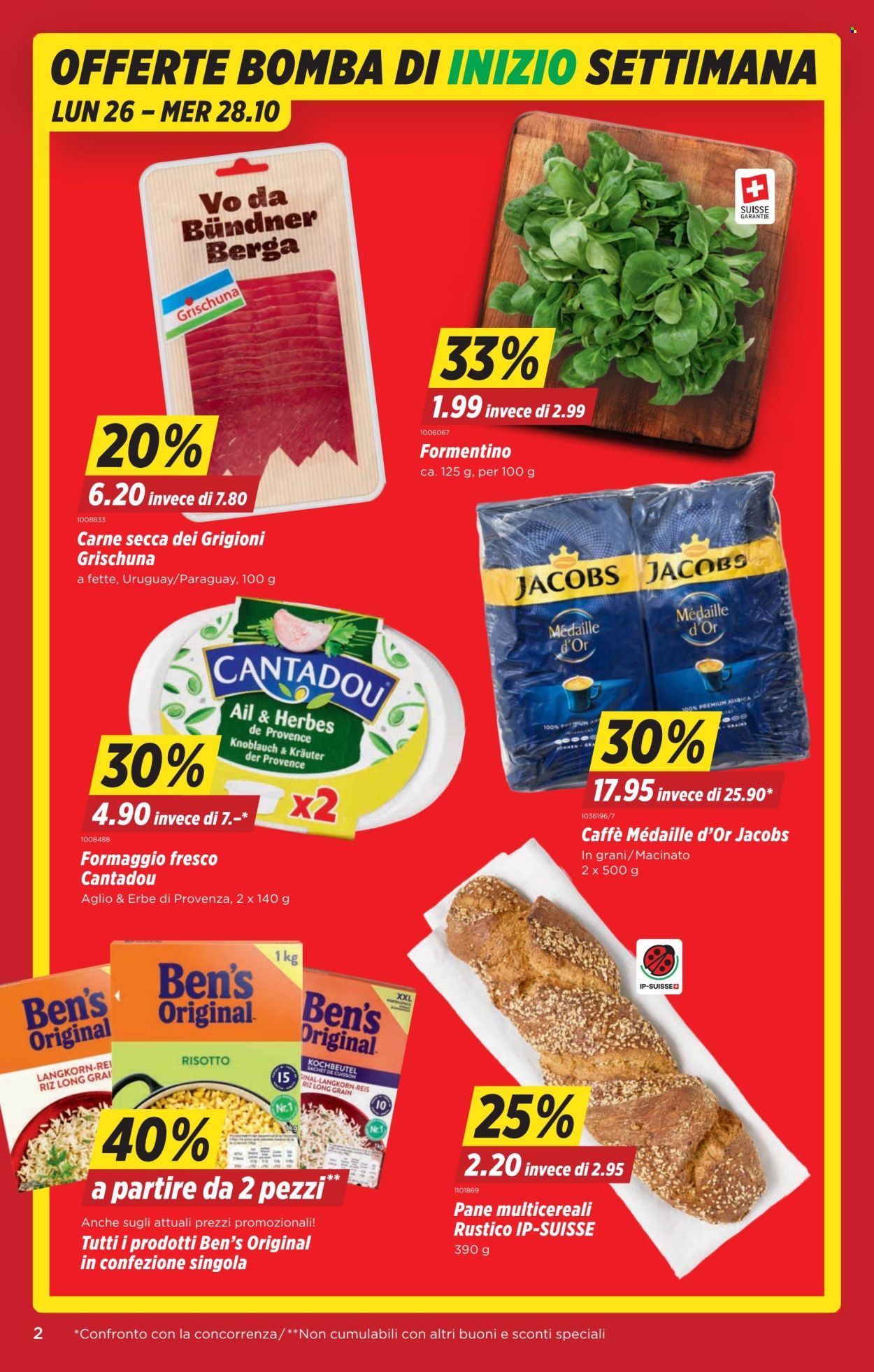 Volantino Denner - 22.10.2026 - 28.10.2026. Pagina 2. Pagina 2