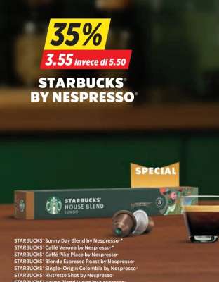 STARBUCKS® BY NESPRESSO®