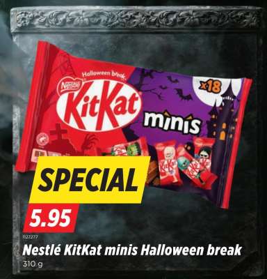 Nestlé KitKat minis Halloween break