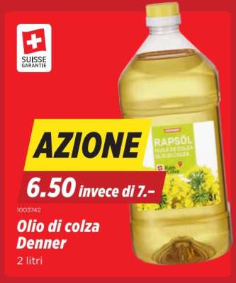 Olio di colza Denner