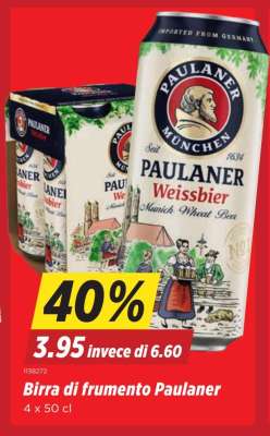 Birra di frumento Paulaner